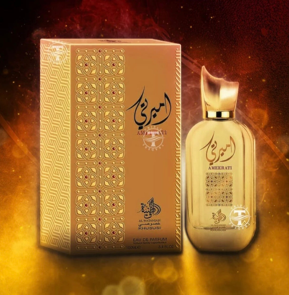 Ameerati Eau De
Parfum By Al
Wataniah 100ml 3.4