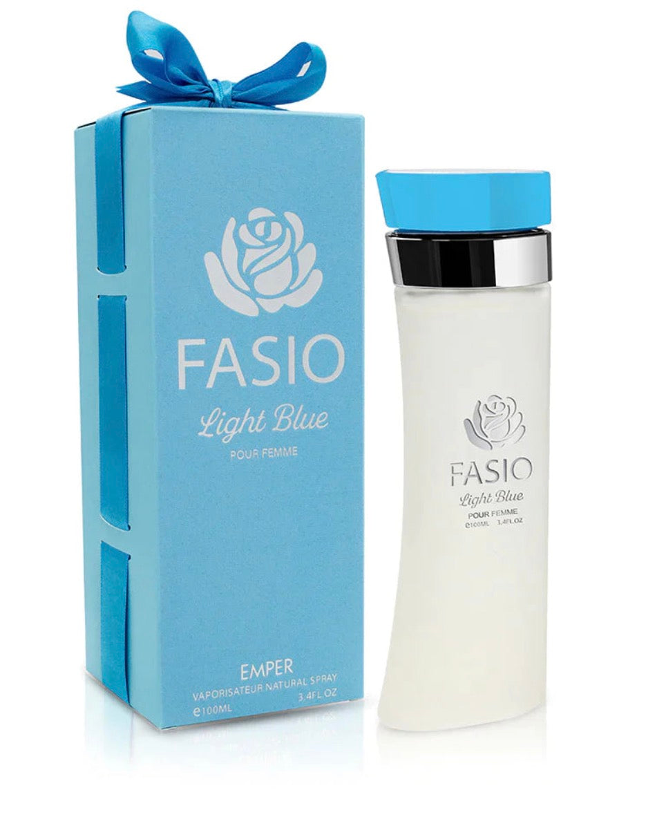 FASIO LIGHT BLUE Women EDT - 100MI (3.40z) By Emper
