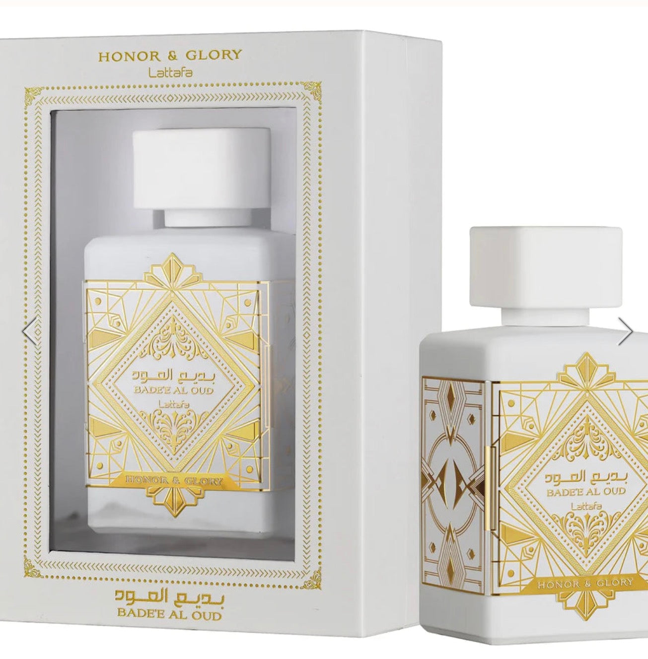 LATTAFA BADEE AL OUD HONOR AND GLORY UNISEX 3.4