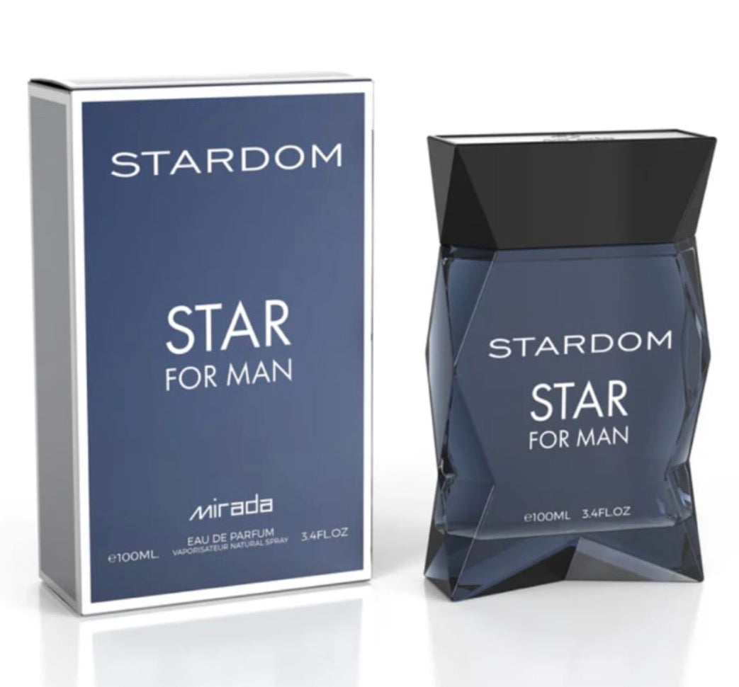 Stardom Star ( men's)
3.4oz 100 ml by mirada perfumes