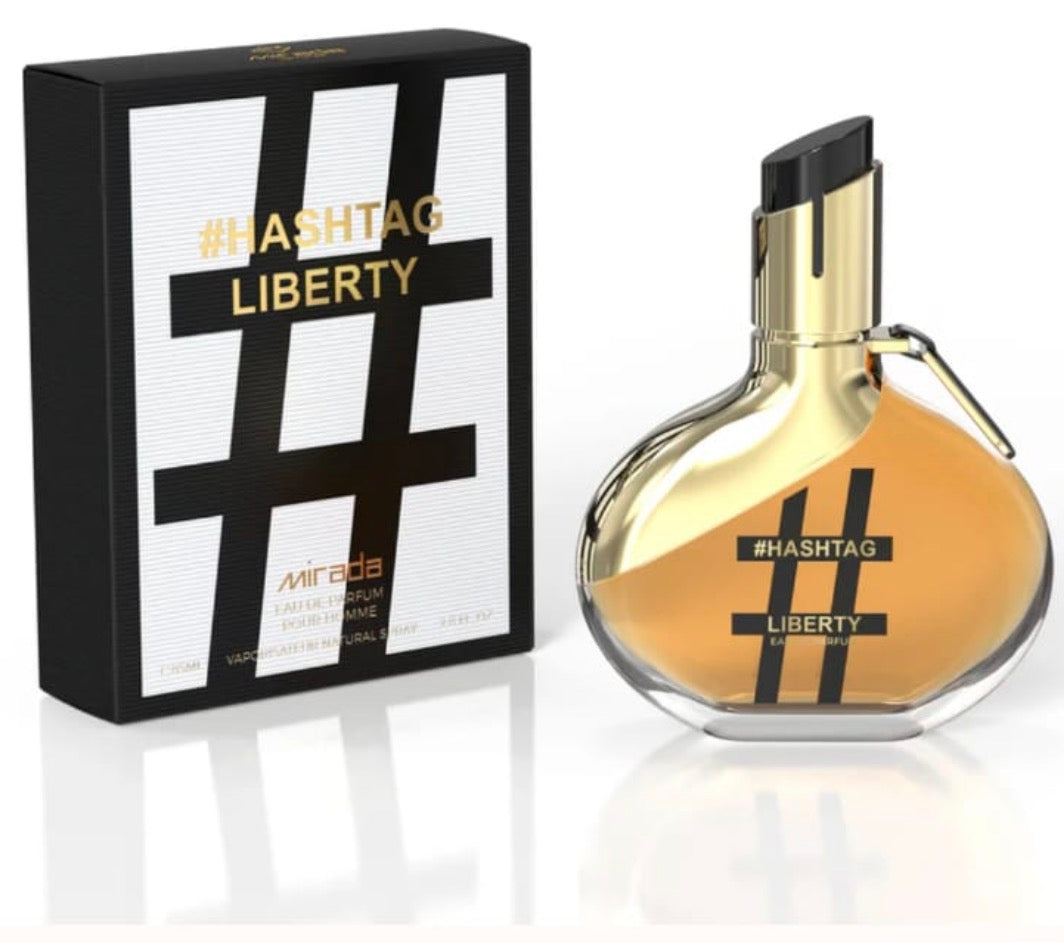 Hashtag Liberty Edp
(Pour Femme) - 85ML
By Miradav