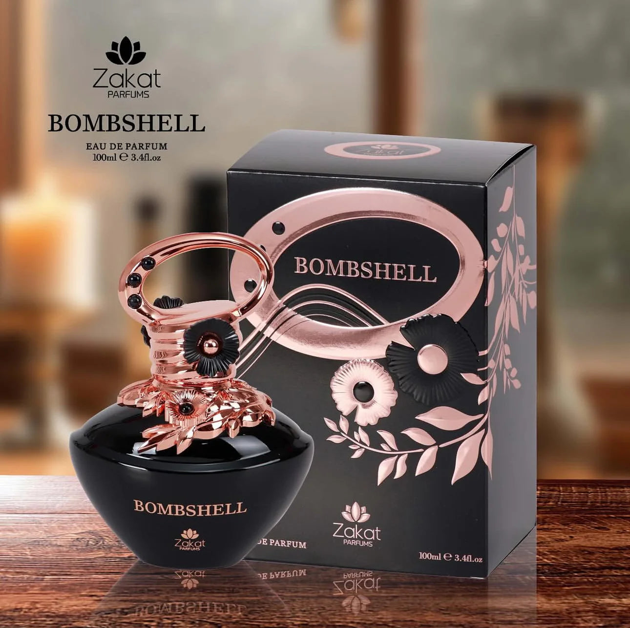 Bombshell Eau De Parfum By Zakat Zoghbi Parfums 100ml 3.4 FL OZ