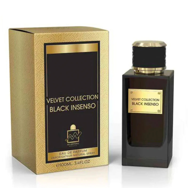 Milestone Velvet Collection Black Insenso
100 MI Eau De Parfum Spray