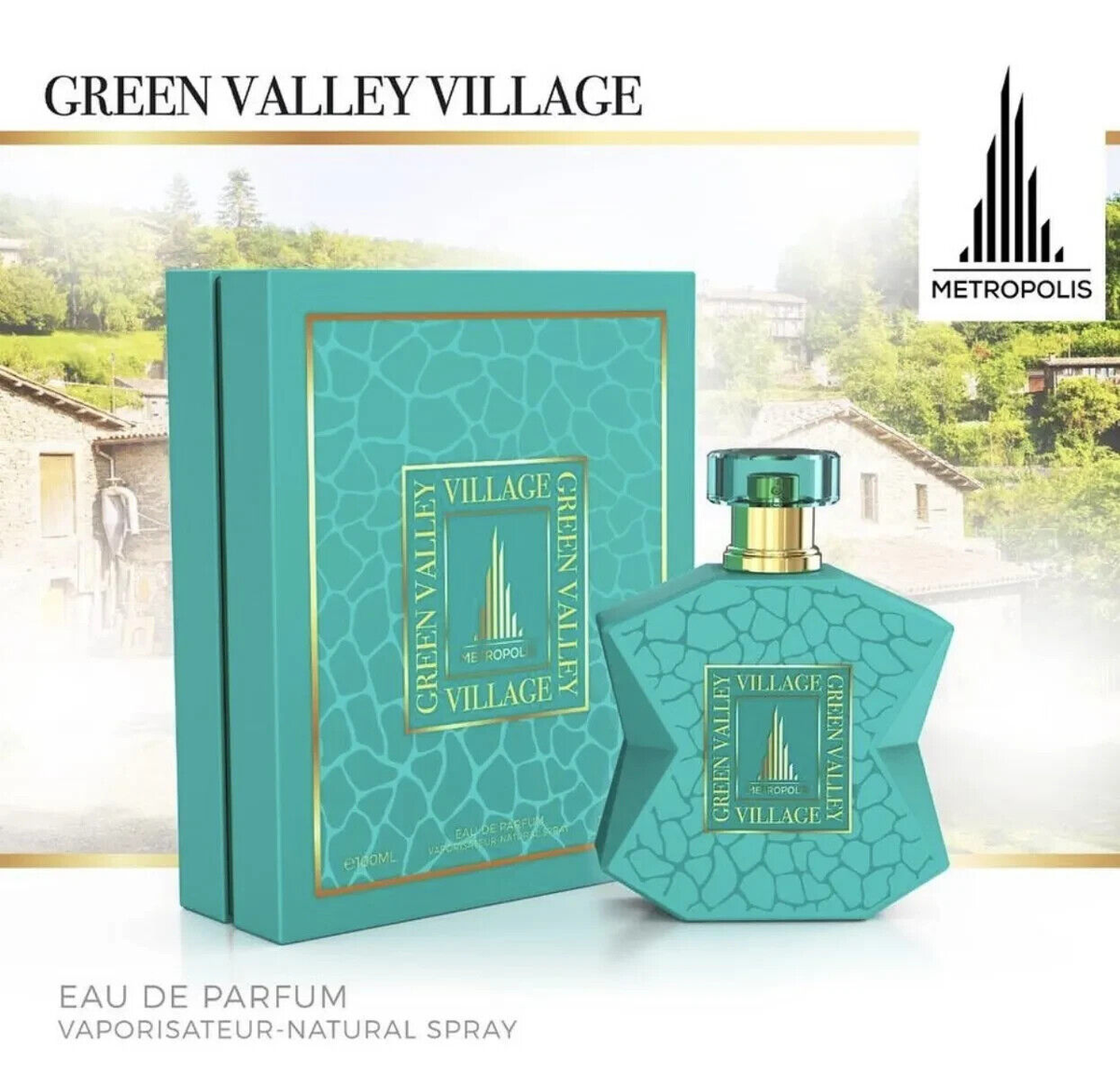 Green Valley Village EDP Perfume By Emper Metropolis 100ml.