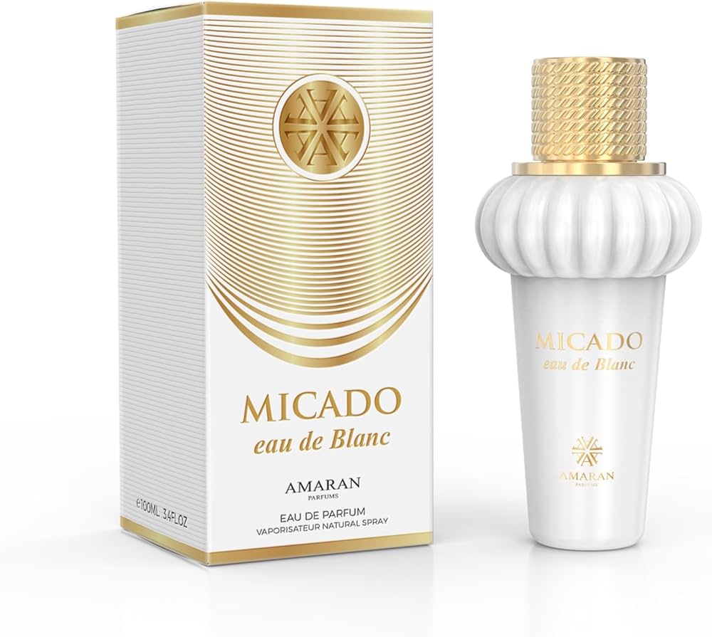 Micado Eau de Blanc By Amaran
Eau de Parfum 3.4oz.