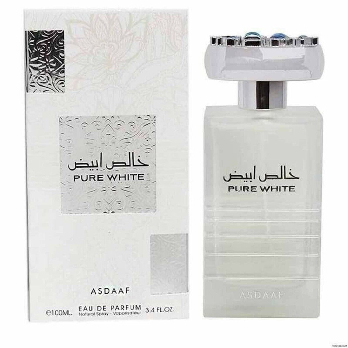Pure White Perfume EDP - 100ML (3.4oz) By Asdaaf