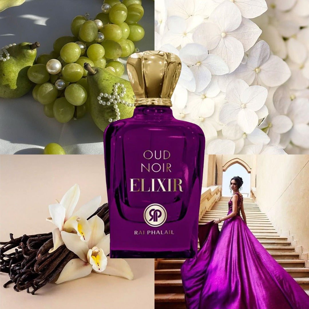 Oud Noir Elixir by Rai Phalail Eau de Parfum Spray 3.4 oz