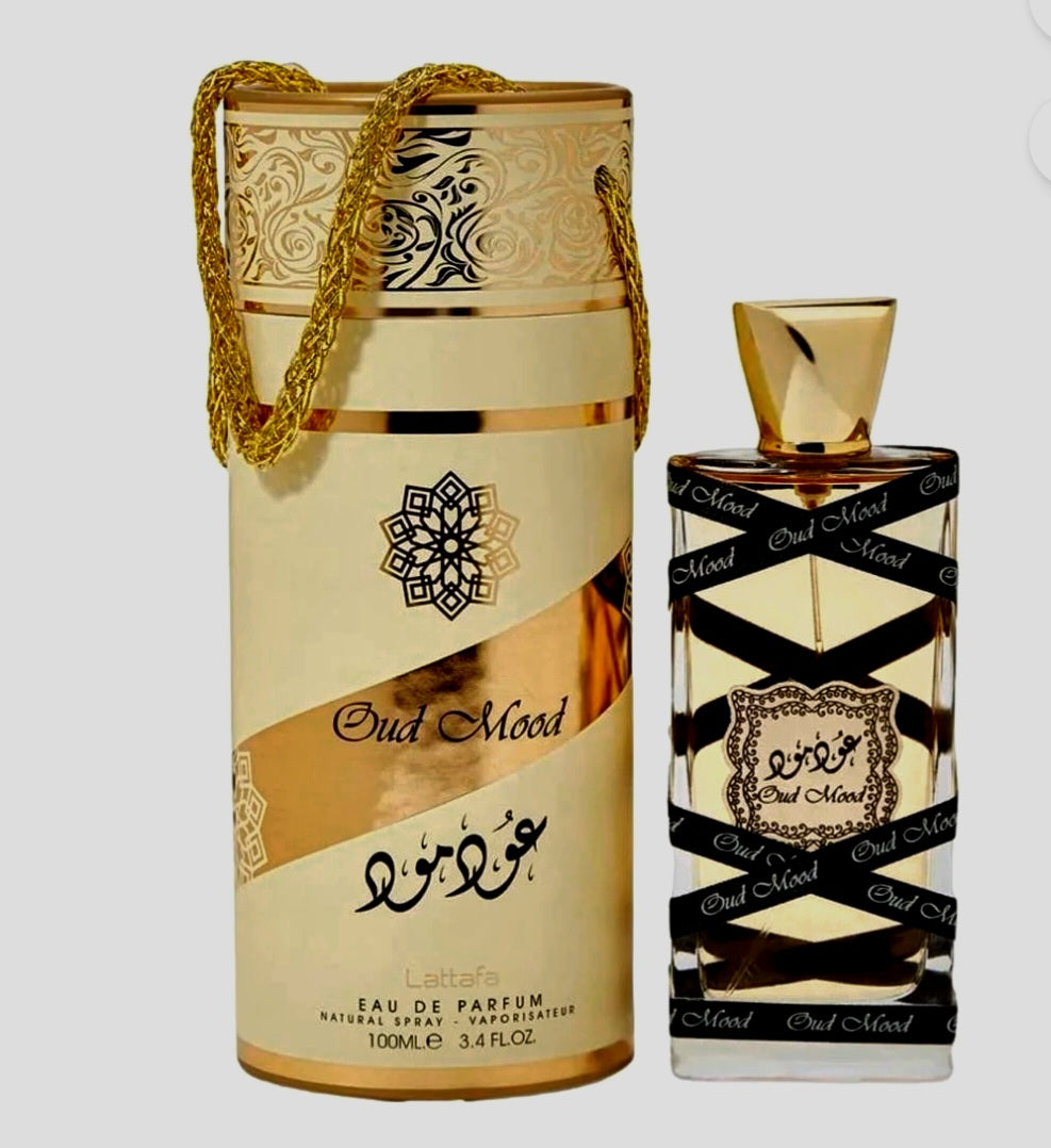 Eau de Parfum de Lattafa Oud Mood 3.4 onz