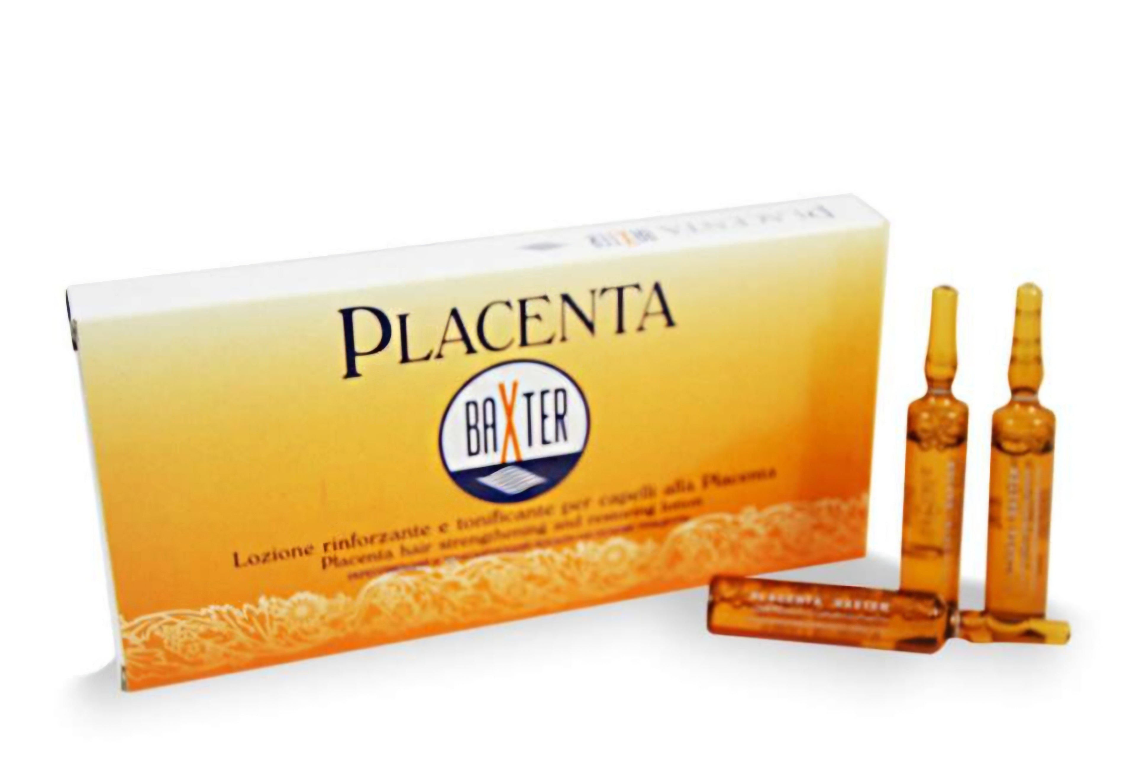 AMPOLLAS CON PLACENTA Baxter 10 x 10 ml