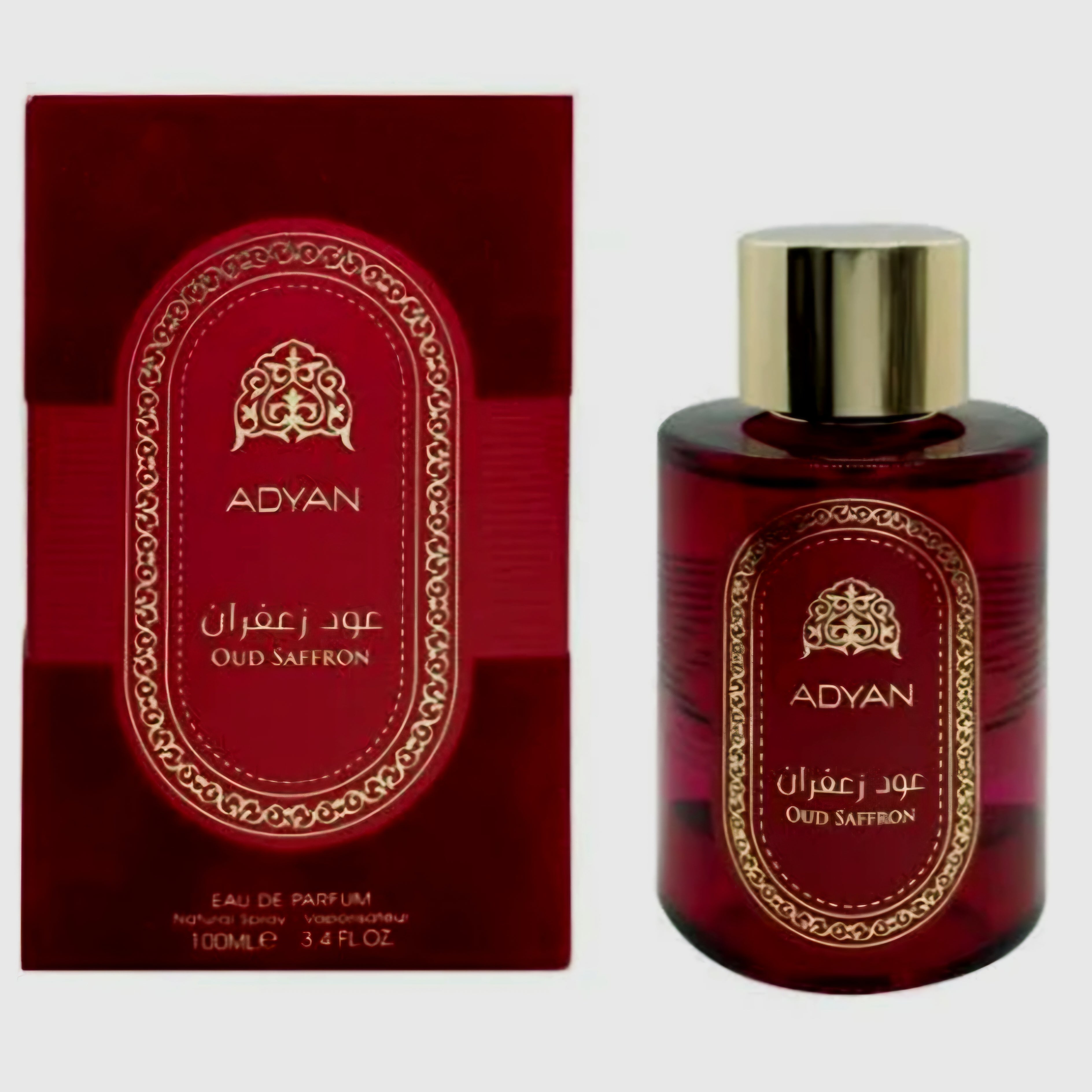 Oud Saffron Adyan by Anfar for women and men 3.4 onz